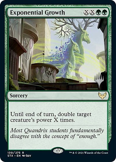 Exponential Growth - Foil