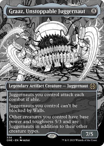 Graaz, Unstoppable Juggernaut - Foil