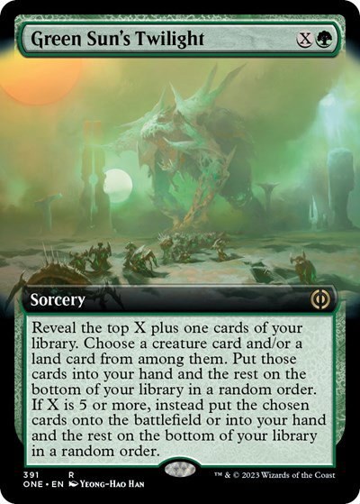Green Sun's Twilight - Foil