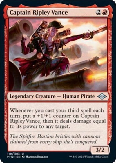 Captain Ripley Vance - Foil
