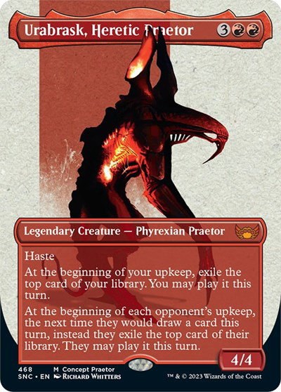 Urabrask, Heretic Praetor - Concept Praetor Foil
