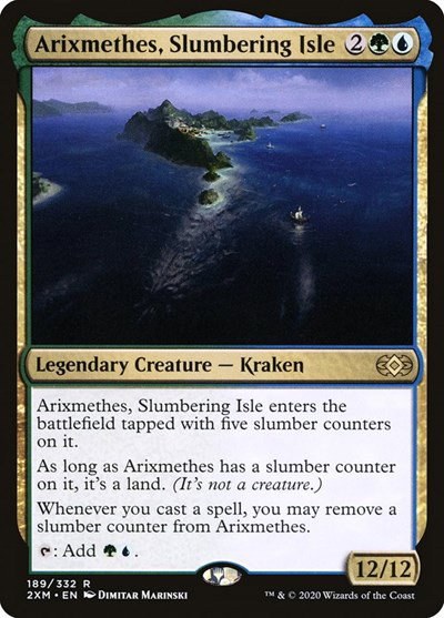 Arixmethes, Slumbering Isle - Foil