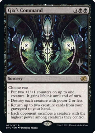 Gix's Command - Foil