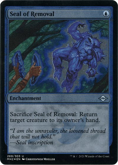 Seal of Removal - Foil Etched