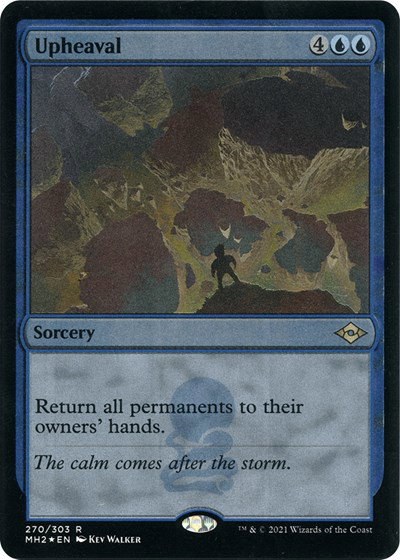 Upheaval - Foil Etched