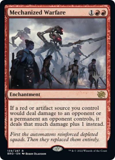 Mechanized Warfare - Foil