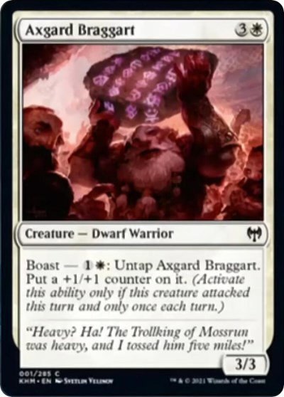 Axgard Braggart - Normal Axgard Braggart