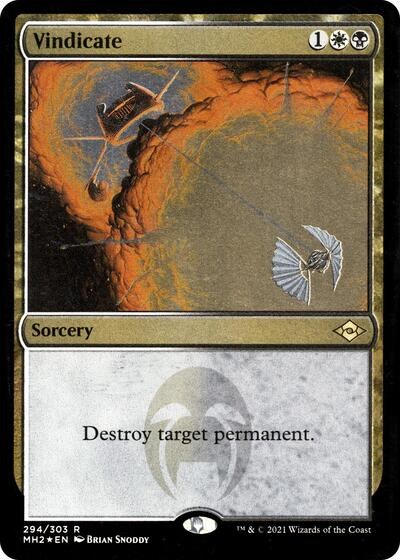 Vindicate - Foil Etched