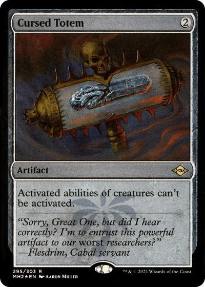 Cursed Totem - Foil Etched