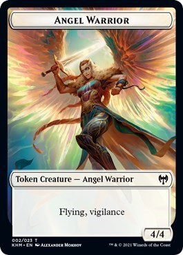 Angel Warrior Token - Normal Angel Warrior Token