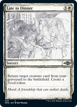 Late to Dinner - Foil