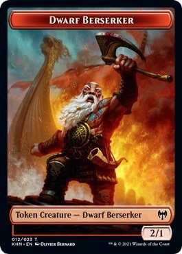 Dwarf Berserker Token - Normal Dwarf Berserker Token