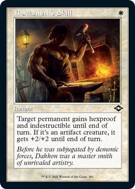 Blacksmith's Skill - Foil Etched