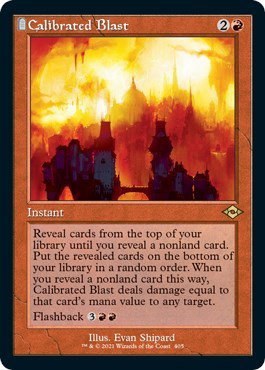 Calibrated Blast - Foil Etched