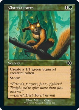 Chatterstorm - Foil Etched