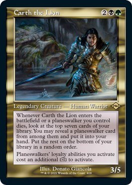 Carth the Lion - Foil