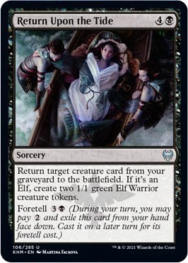 Return Upon the Tide - Foil