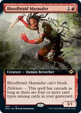 Bloodbraid Marauder - Foil