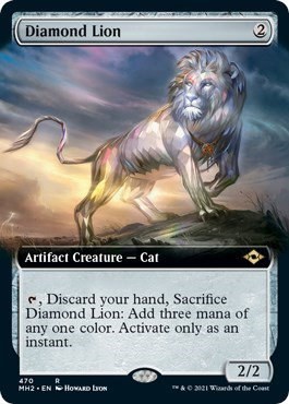 Diamond Lion - Foil