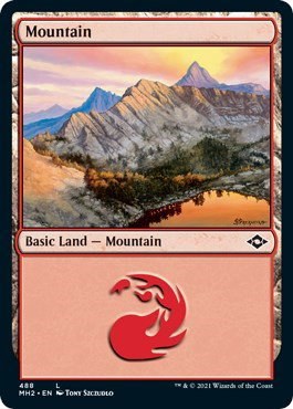 Mountain - Foil Etched