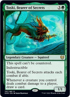 Toski, Bearer of Secrets - Foil