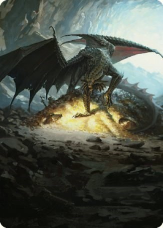 Ancient Copper Dragon Art Card