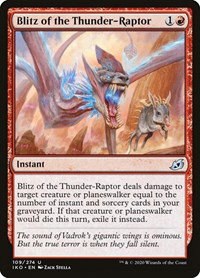 Blitz of the Thunder-Raptor - Foil