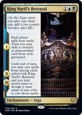 King Narfi's Betrayal - Foil