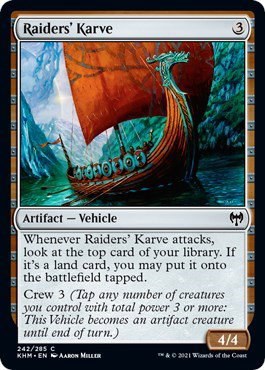 Raiders' Karve - Foil