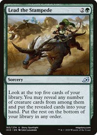 Lead the Stampede - Foil