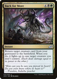 Back for More - Foil