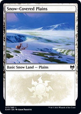 Snow-Covered Plains - Foil