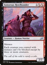 Sonorous Howlbonder - Foil