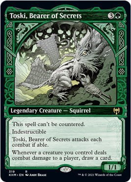 Toski, Bearer of Secrets - Foil