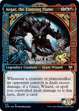 Aegar, the Freezing Flame - Foil