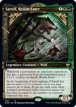 Sarulf, Realm Eater - Foil
