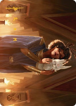 Cormela, Glamour Thief Art Card - Gold Stamped Signature