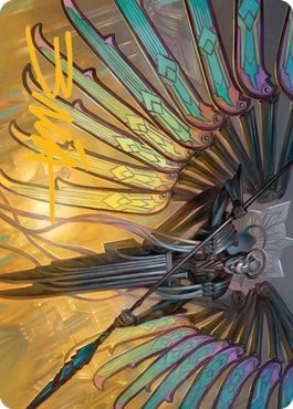Paragon of Modernity Art Card - Gold Stamped Signature