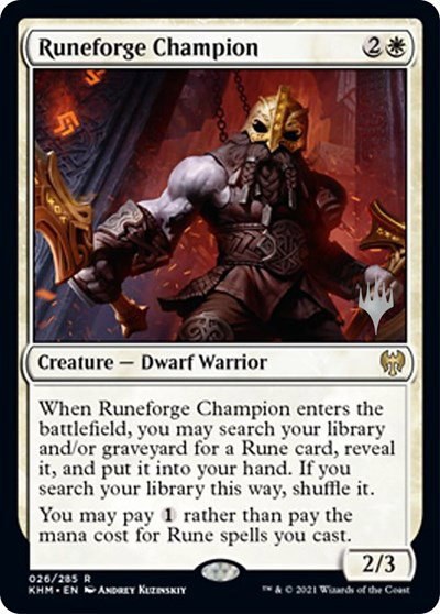Runeforge Champion - Foil