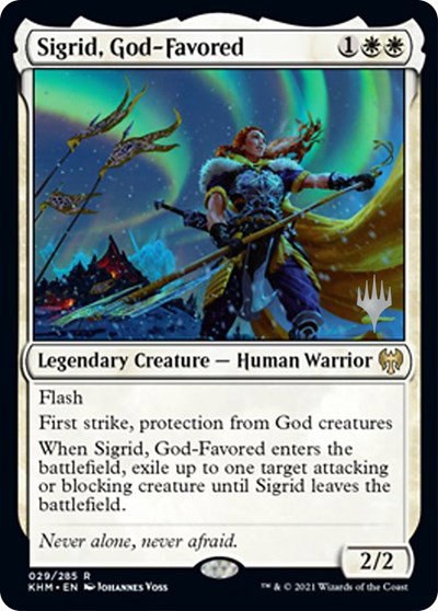 Sigrid, God-Favored - Foil