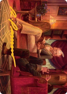 Phabine, Boss's Confidant Art Card - Gold Stamped Signature
