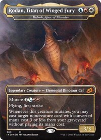 Rodan, Titan of Winged Fury - Vadrok, Apex of Thunder - Foil