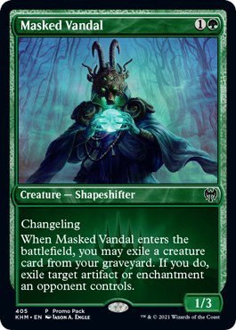 Masked Vandal - Foil