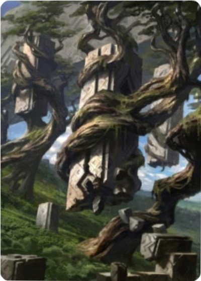 Forest Art Card
