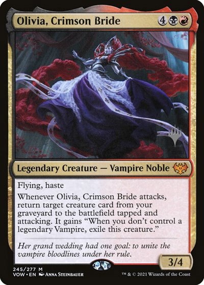 Olivia, Crimson Bride - Foil Olivia Crimson Bride