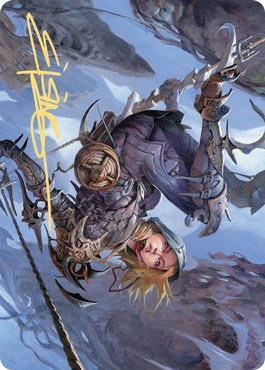 Blackbloom Rogue Art Card - Gold Stamped Signature