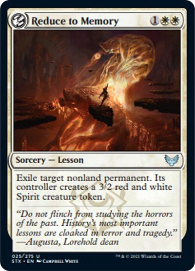 Reduce to Memory - Foil