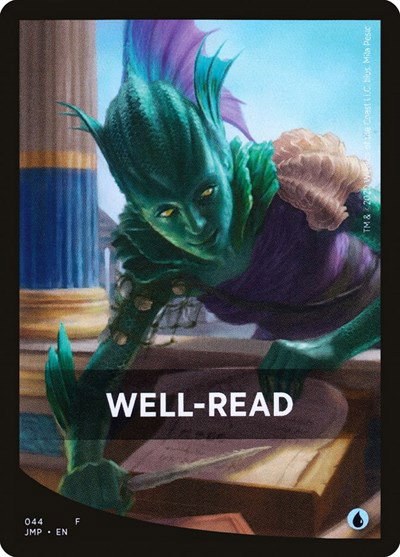 Well-Read Theme Card - Normal Well Read Theme Card