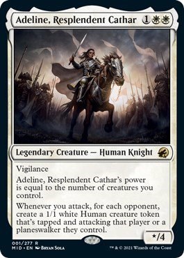 Adeline, Resplendent Cathar - Normal Adeline Resplendent Cat