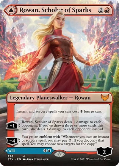 Rowan, Scholar of Sparks - Foil